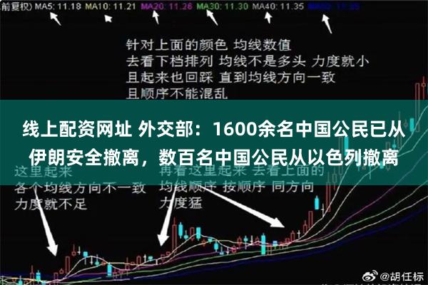 线上配资网址 外交部：1600余名中国公民已从伊朗安全撤离，数百名中国公民从以色列撤离