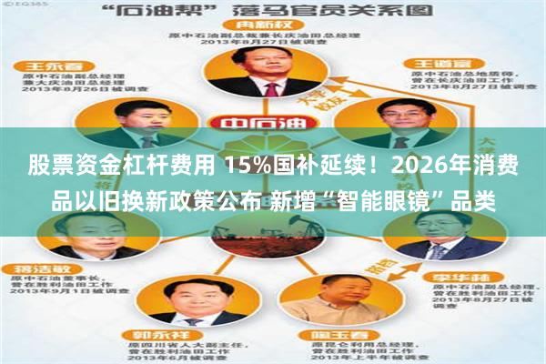 股票资金杠杆费用 15%国补延续！2026年消费品以旧换新政策公布 新增“智能眼镜”品类